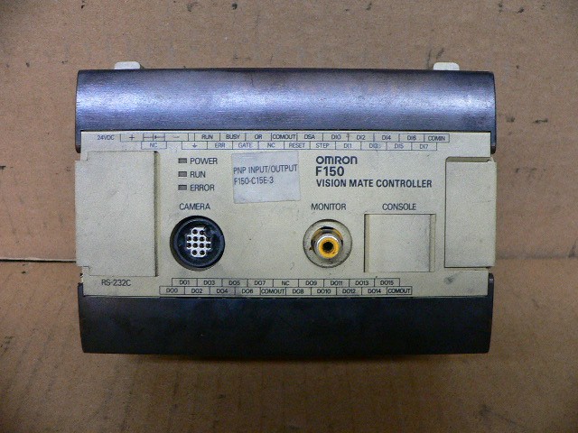 Omron F150-C15e-3 Vision Mate Controller Omron F150 Vision 24Vdc 0.5A Electronic