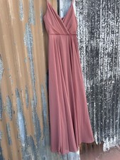 Lulus Bridesmaid Dress Women S All About Love Maxi Dusty Rose Spaghetti Strap