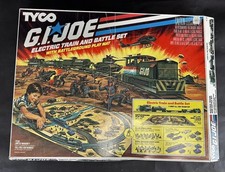 Vintage Tyco GI Joe Electric Train and Battle...