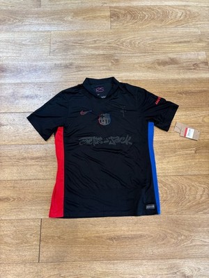 Travis Scott x FC Barcelona 2024/25 Match Away Cactus Jack Trikot Large