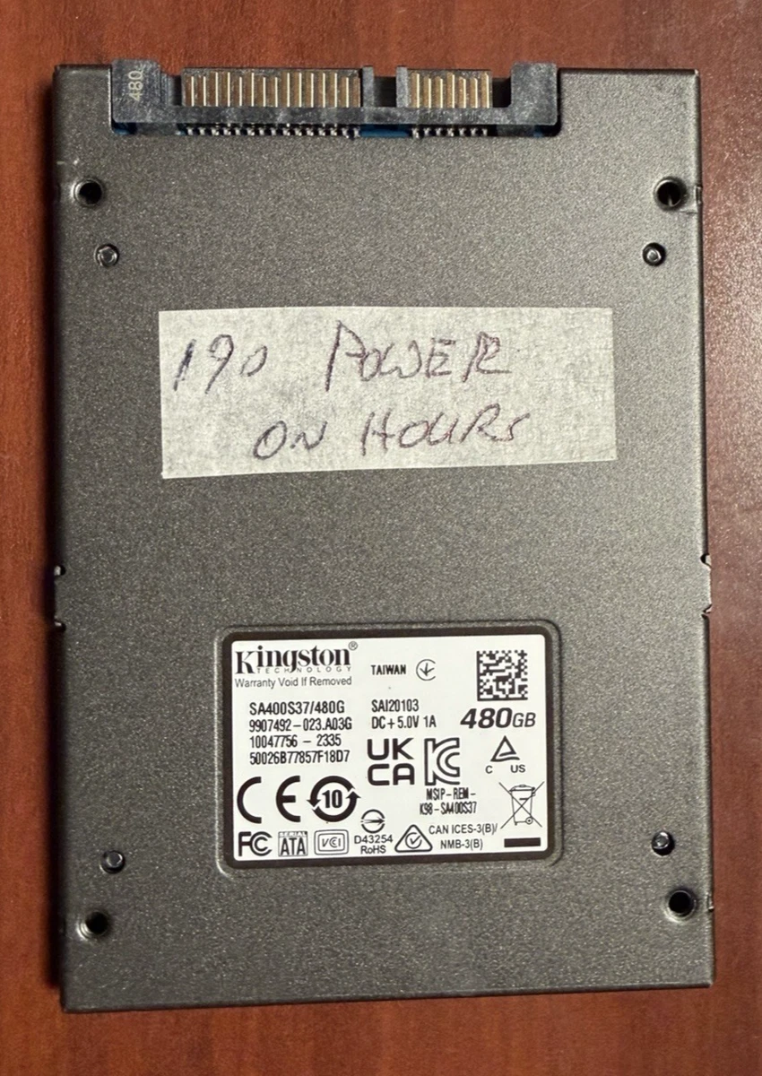 Kingston 480GB Solid State Drives for sale | eBay
