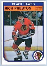 RICH PRESTON 1982-83 O-PEE-CHEE NHL HOCKEY 82-83 #71 NRMINT+        26601