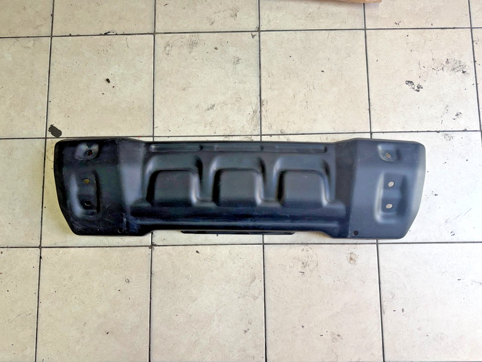 2018 - 2026 JEEP WRANGLER JL JLU FRONT BUMPER SKID PLATE METAL OEM 68356721