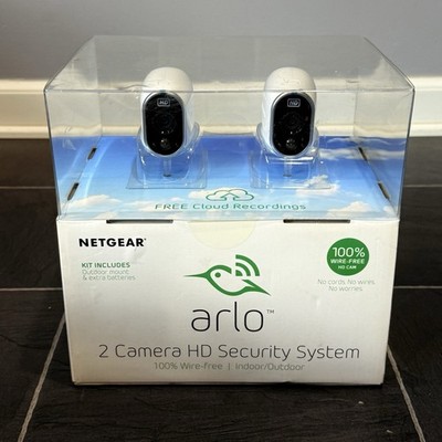 NEW VMS3230C Netgear Arlo Wireless Home Security Surveillance System 2-Camera