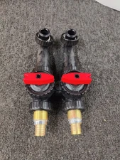 Clack WS1 Bypass Valve for Water Softeners/Filters  1" Pex & Angle Adapters