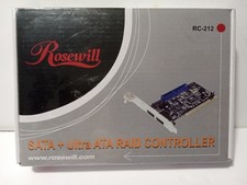 Rosewill RC-212 SATA  Ultra ATA RAID Controller PCI eSATA BRAND NEW