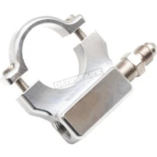 Feuling Parts Raw 1.25 in. Oil Pressure Gauge Mount - 9057