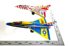 Tin toy fighter plane