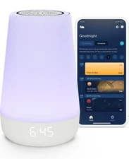 Hatch 2nd Generation Rest Baby Sound Machine with Night Light & Routine Builder