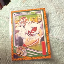 Panini 2025 Score Pumpkin Parallel Ricky Pearsall 49ers #231 Football Card
