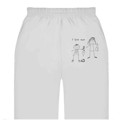 'I Love Mum' Adult Sweatpants / Joggers (JO052818)