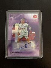 Topps Bundesliga International Stars 25/26 Conrad Harder RB Leipzig /50 Auto