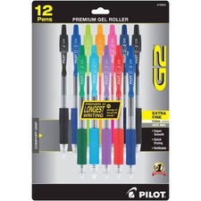 Pilot 12ct Pens Extra Fine Point 0.5mm Assorted Inks