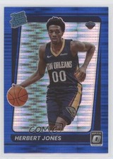 2021-22 Panini Donruss Optic Rated Blue Pulsar Prizm Herbert Jones Rookie RC 5i2