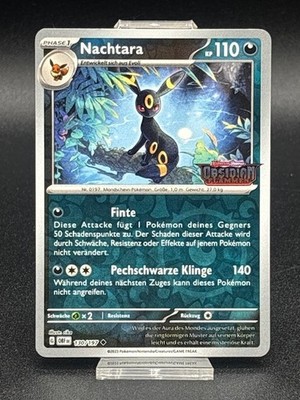 Nachtara Umbreon Reverse Holo - TCG Pokemon Karte OBF 130/197 Obsidianflammen