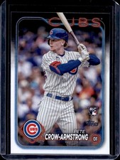 2024 Topps Pete Crow-Armstrong RC Rookie #407 Cubs