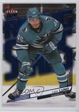 2025-26 Upper Deck Fleer Ultra Rising Stars Blue 26/35 Cam Lund #RS-31 1u0d