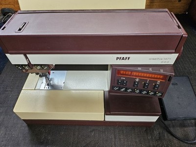 PFAFF 1471 CREATIV COMPUTER NÄHMASCHINE Jeans Leder Seide Baumwolle 