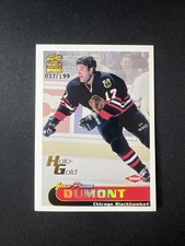 1999-00 Pacific Paramount - J.P. Dumont #54 Holo-Gold /199