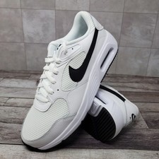 Nike Air Max SC Shoes White/Black Men\'s Size 10 CZIB MENS NIKE AIR MAX SC SNEAKER - WHITE/BLACK main image 4