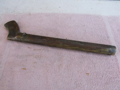Elto antique outboard motor bronze exh pipe +snout 1936 ServiceTwin 4.3hp 101135