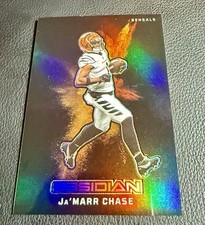 2023 Panini Obsidian Ja'Marr Chase BLACK COLOR BLAST SSP Case Hit #8 Bengals