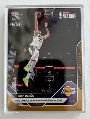 2025 - 2026 Topps Now - Luka Dončić #39 Gold Parallel 46/50 - Mint