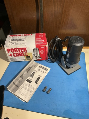 #ad #ad PORTER CABLE 7310 Laminate Trimmer Router with Accessories Corded Electric $145.00