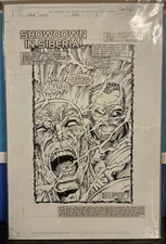 Gene Dogs #3 Pg 1 Title Splash Original Comic Art David Taylor Signed