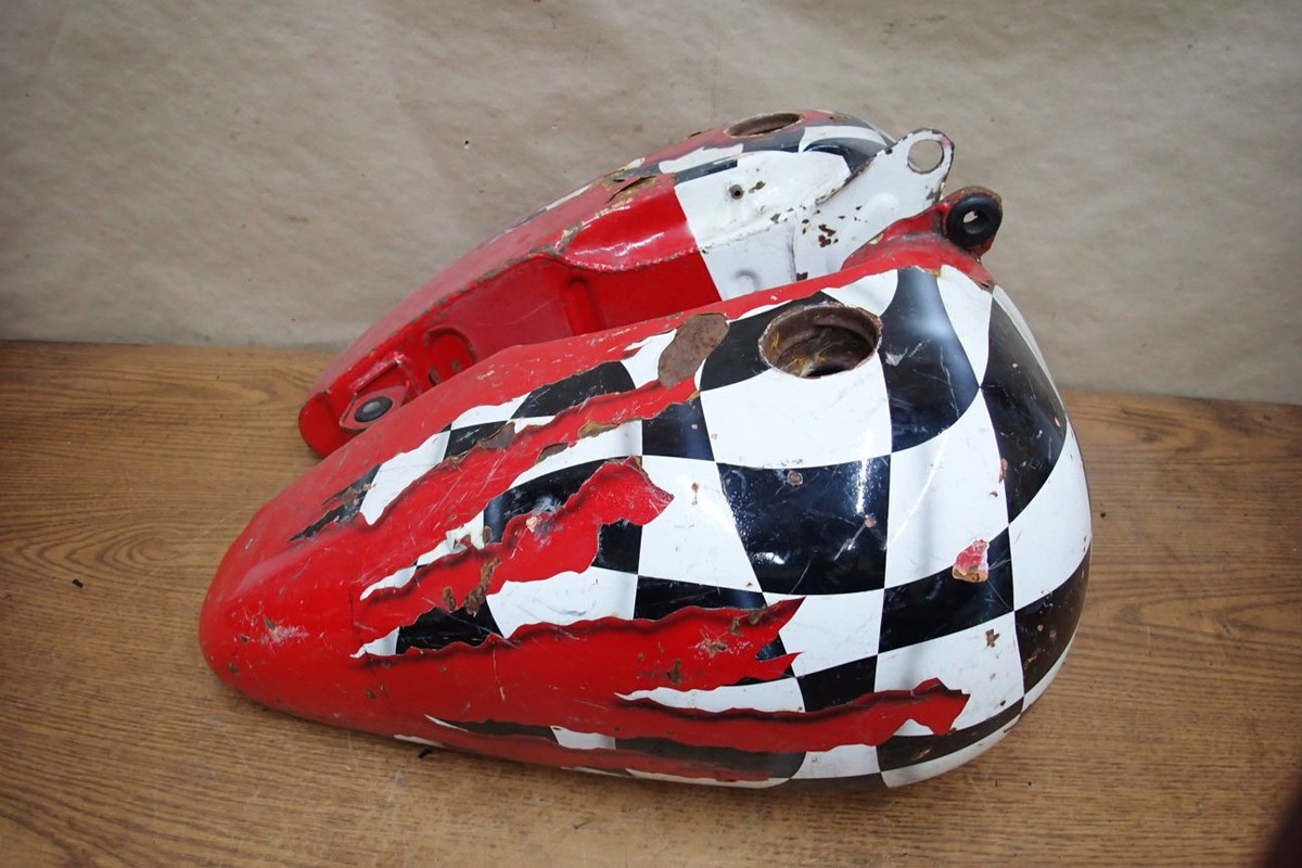 60'S 70'S HARLEY DAVIDSON SHOVELHEAD SOFTAIL SPLIT BOB GAS FUEL