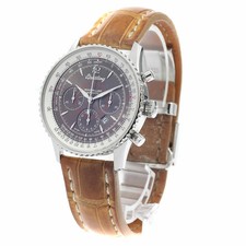 Breitling Navitimer Montbrillant A41370 Automatic 38mm Box Papers Brown 3