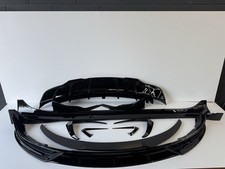 FOR TESLA MODEL 3 GLOSS BLACK AERO KIT SPLITTER SPOILER SKIRTS DIFFUSER 2018-23
