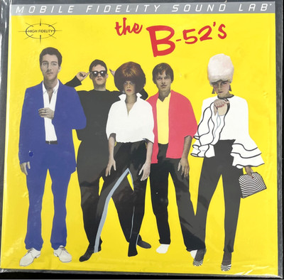 THE B52'S Self Titled LP MOFSL AUDIOPHILE LIMITED NUMBERED SEALED MINT LP-2