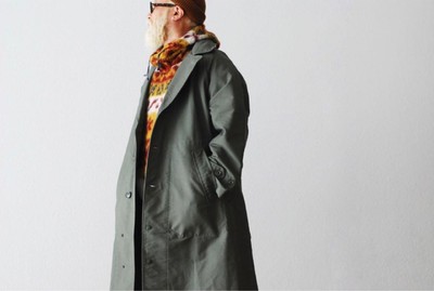 Engineered Garments Drizzler Coat Cotton Double Cloth | eBay