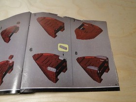 LEGO Star Wars 6210 Jabba's Sail Barge Parts Pieces Not Complete No Figures