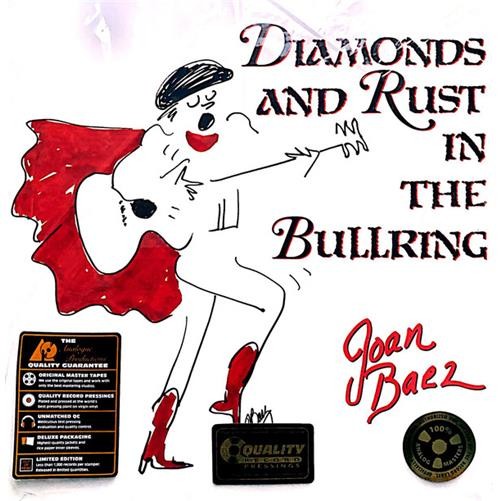 Joan Baez - Diamonds And Rust In The Bullring VINYL LP APF080-45