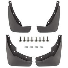 Set of 4 Front and Rear Side Splash Guards Mud Flaps Mudflaps Mudguards
