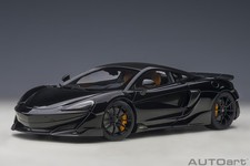 1:18 AUTOART Mclaren 600Lt 2019 Onyx Black AA76081 Model