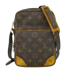 Y1207 LOUIS VUITTON LV Amazon Monogram Shoulder Bag Pochette Brown M45236 Amazon