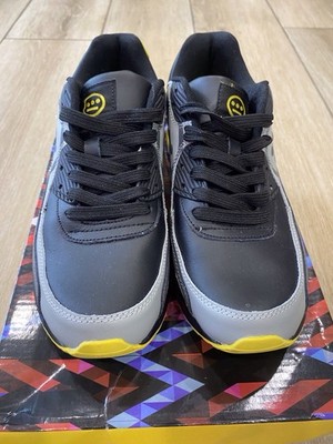 Hiero Hieroglyphics Golden Eras Men's Sneakers Black Gray Yellow Retro Music