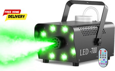 700W Professional Smoke  Fog Machine with 14 Color LED Lights   Wireless Remote