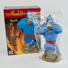 Disney's Aladdin Genie Bank Vintage New with Box