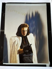 BETTE DAVIS PERSONAL ORIGINAL VINTAGE 8X10 TRANSPARENCY PHOTO #96 PRESS