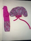 VTG 1978 Barbie Clothes Superstar Best Buy Doll Outfit 2562 PINK Silver