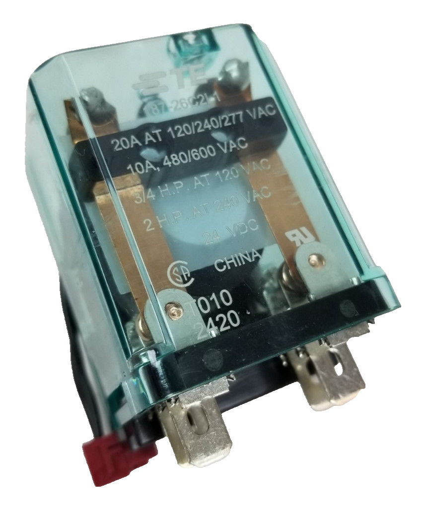 25 Potter&Brumfield TE 187-26C2L1 3-1608065-3 General Purpose Relay 20A 24V NEW