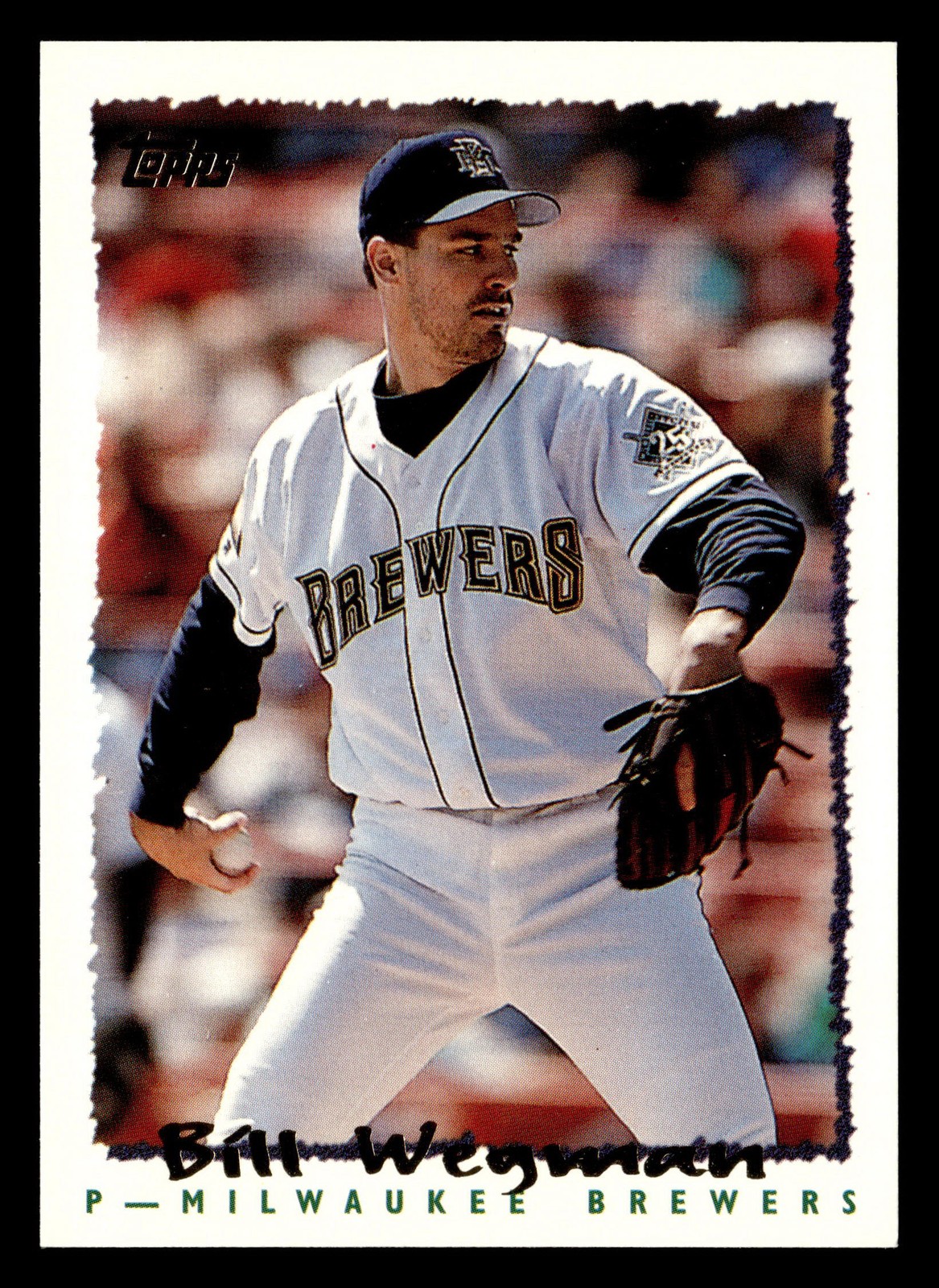 Bill Wegman 1995 Topps #159 Milwaukee Brewers Baseball *226