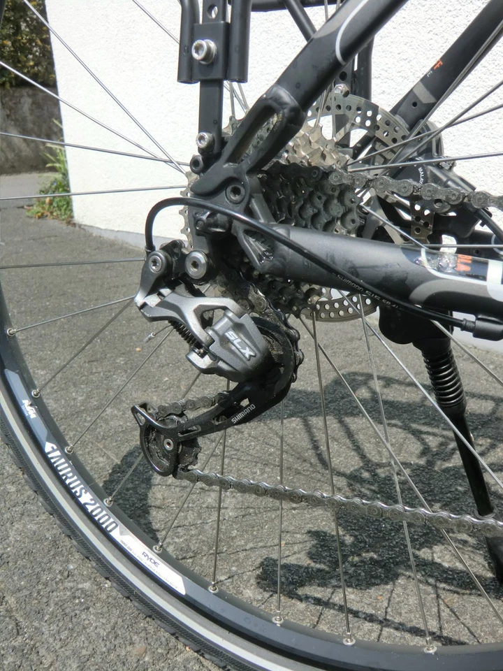 KTM Damenfahrrad 28 Zoll Imola Cross, schwarz, Gr. 46, Shimano- LSX-Ausstattung - Bild 4 von 4