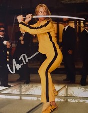 Uma Thurman Kill Bill Autographed Signed 8.5x11 Photo