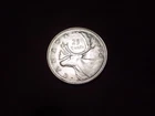 1938 CANADA SILVER 25 CENTS! - NICE COIN!