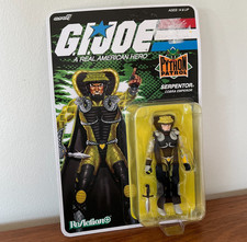 Super7 Reaction GI Joe Serpentor Cobra Emperor Python Patrol 3.75 Figure 2025